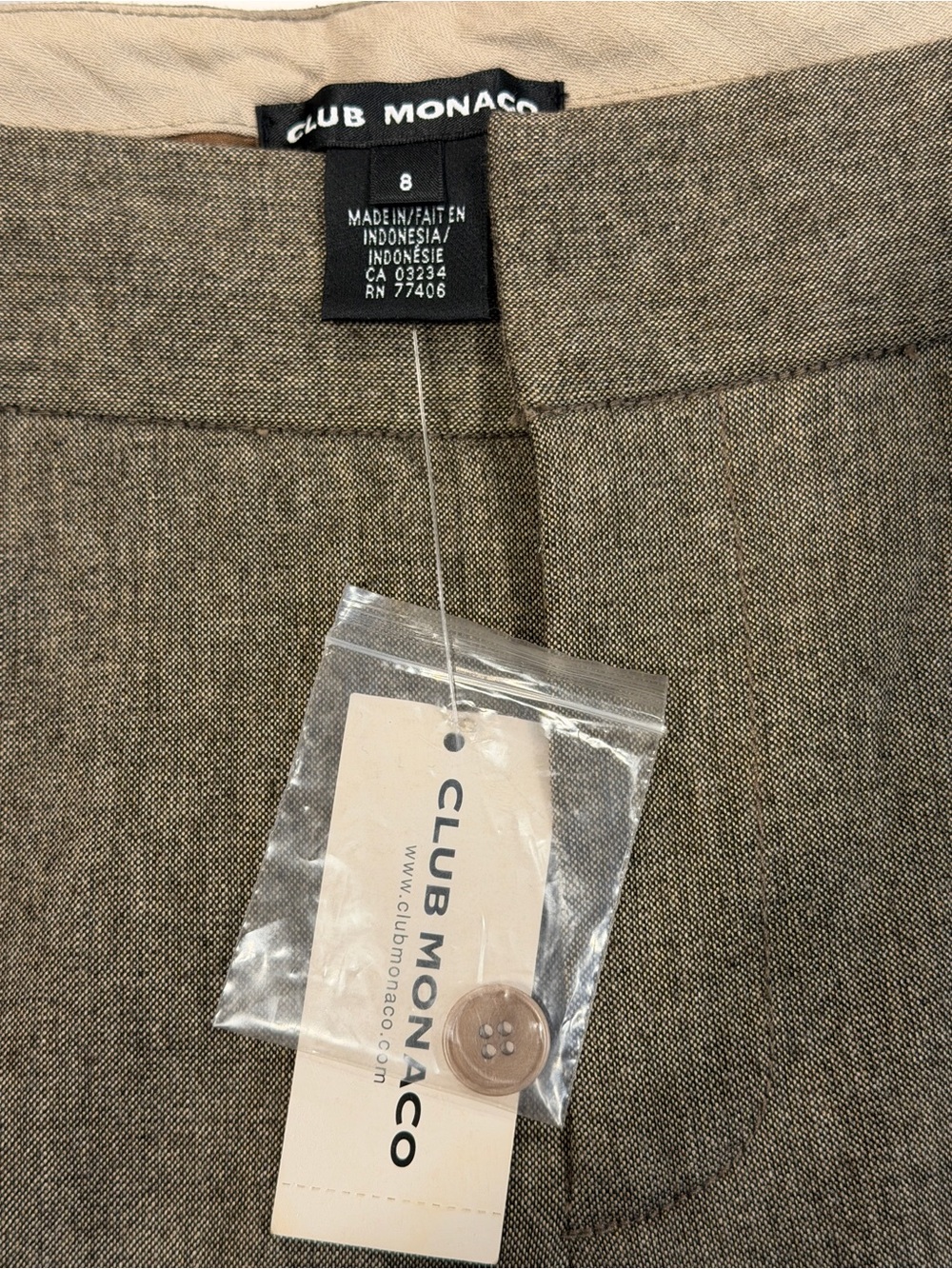 NWT NEW Club Monaco Women’s Arianna Pants $129 - Picture 4 of 11